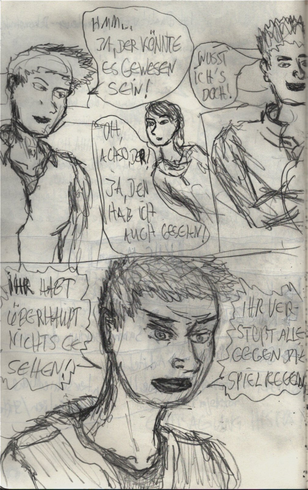 Concept Art / Character Design: Kapitel 13 - Diskussion und Bonus-Zwischenszene 14