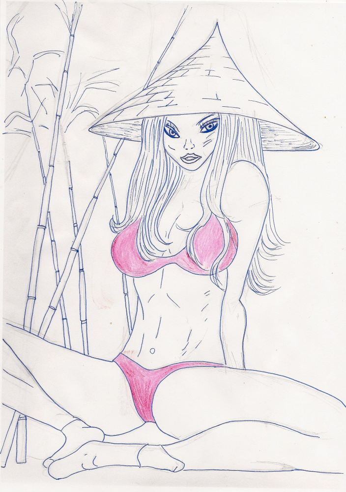 Illustration: china girl 2