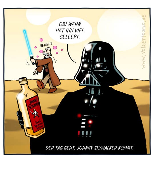 Cartoon: Johnny Skywalker 1