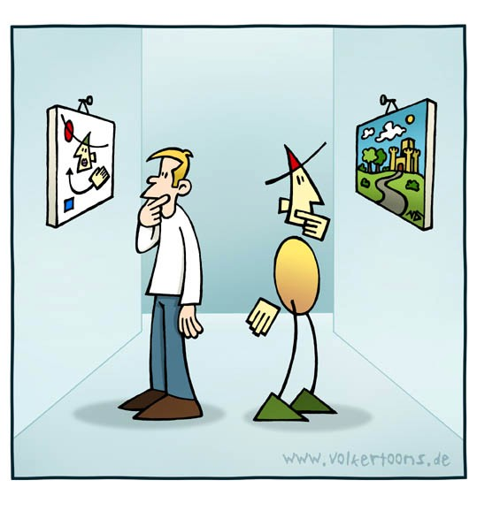 Cartoon: Kunst 1