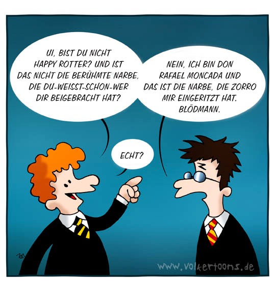 Cartoon: Fragen, Fragen... 1