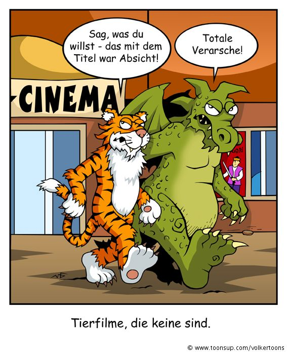 Cartoon: Tierfilme 1