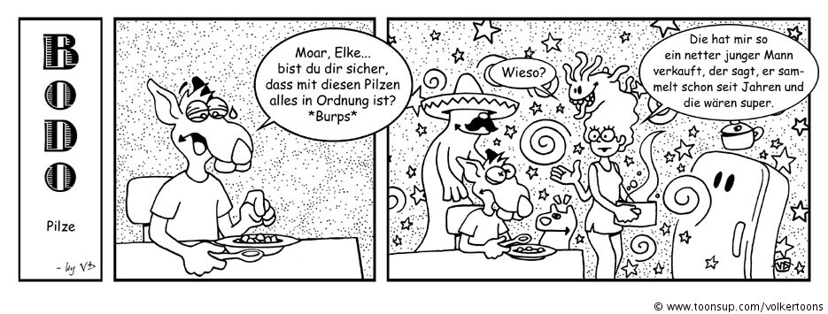 Cartoon: Pilze 1