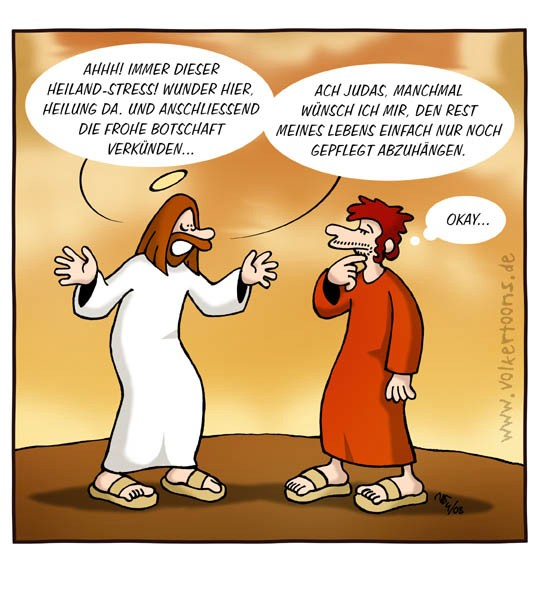 Cartoon: Abhängen 1