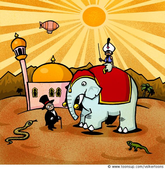 Illustration: Reise um die Welt 1
