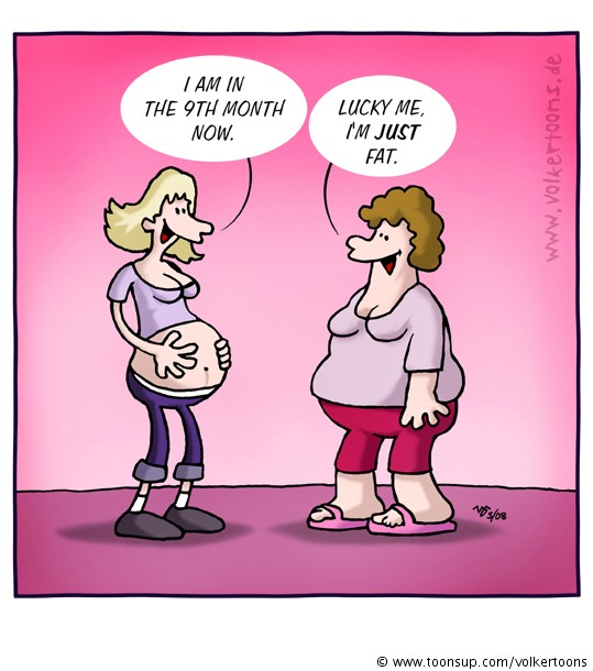 Cartoon: Pregnant? 1