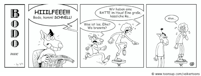 Cartoon: Panik! 1