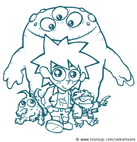 Illustration: Make Friends with Aliens! 1