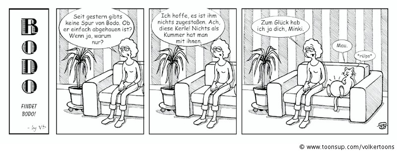 Cartoon: Finding Bodo 1