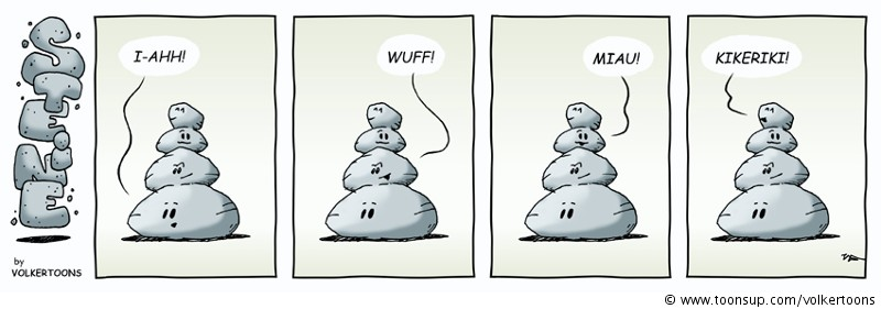 Cartoon: Stadtmusikanten 1