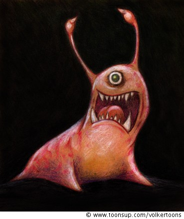 Illustration: Der Schnecklop - The Slugclops 1