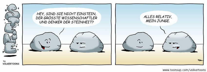 Comic: STEINE - Einstein 1