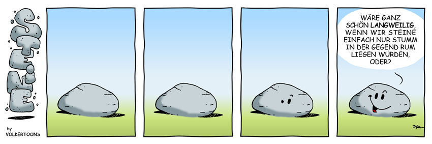 Comic: STEINE - Stumm 1