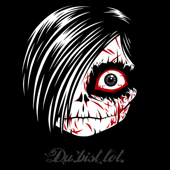 Illustration: Nosfera Shirtmotiv - Curd Zombie 1