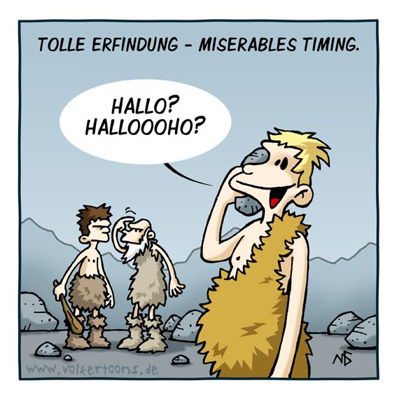 Cartoon: Mobiltelefon 1