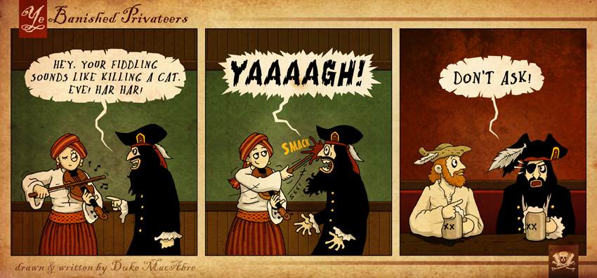 Comic: Ye Banished Privateers - Episode 1 1