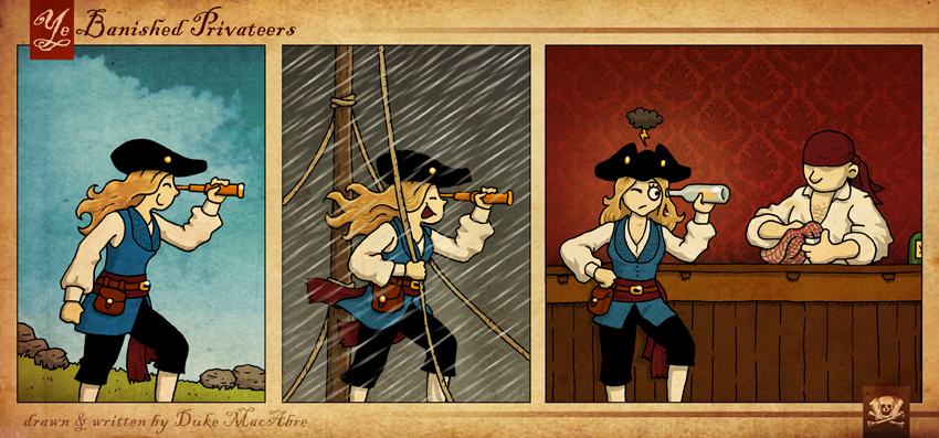 Comic: Ye Banished Privateers - Episode 3 1