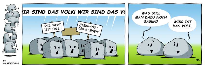 Comic: STEINE - Wirr ist das Volk 1