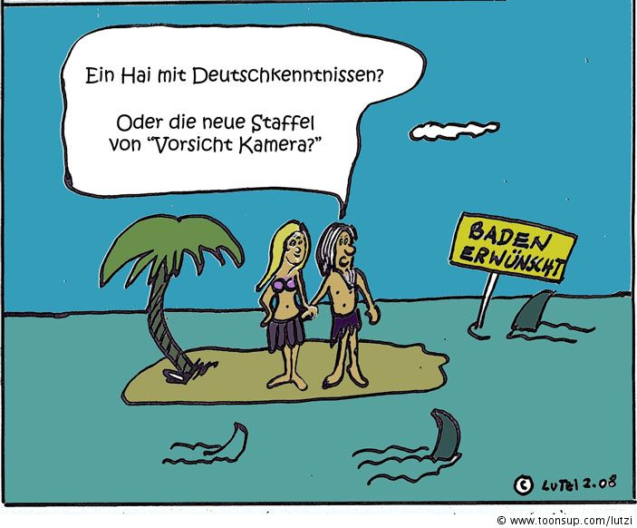 Cartoon: Baden erwünscht 1