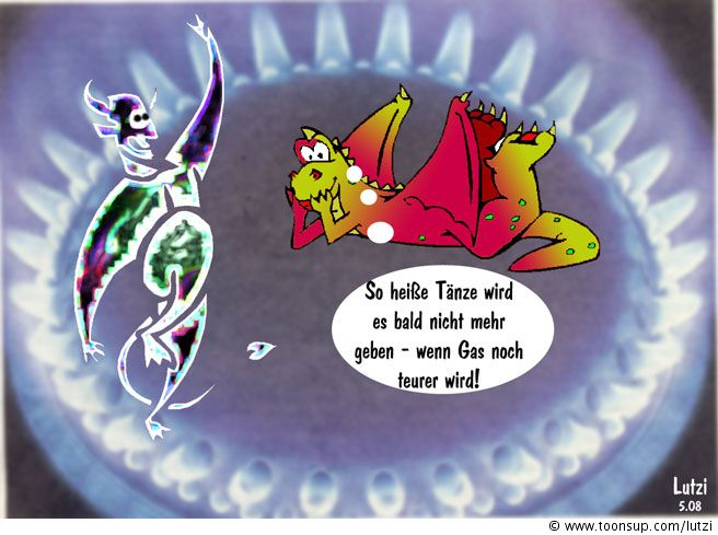 Comic: Gas wird immer teurer 1