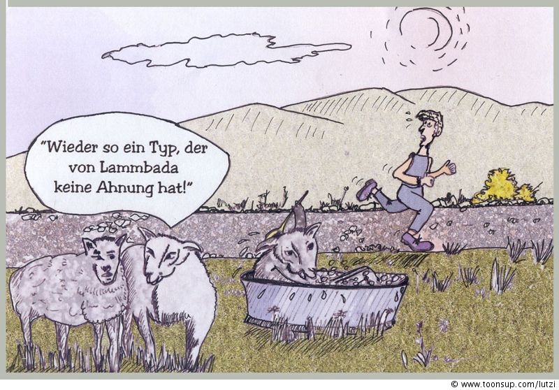 Cartoon: Lammbada 1
