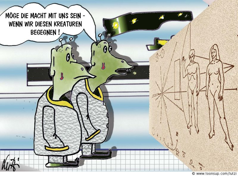 Cartoon: Die Macht 1