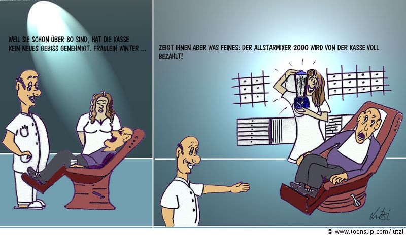Comic: Kassenpatient 1