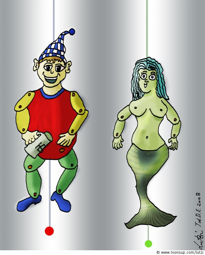 Illustration: Hampelpampel-nicht Fisch noch Fleisch... 1