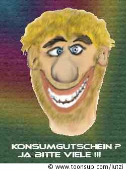Cartoon: Konsumgutscheine 1