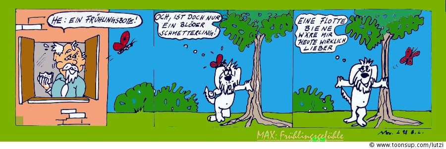 Cartoon: MAX - die Rübe 1