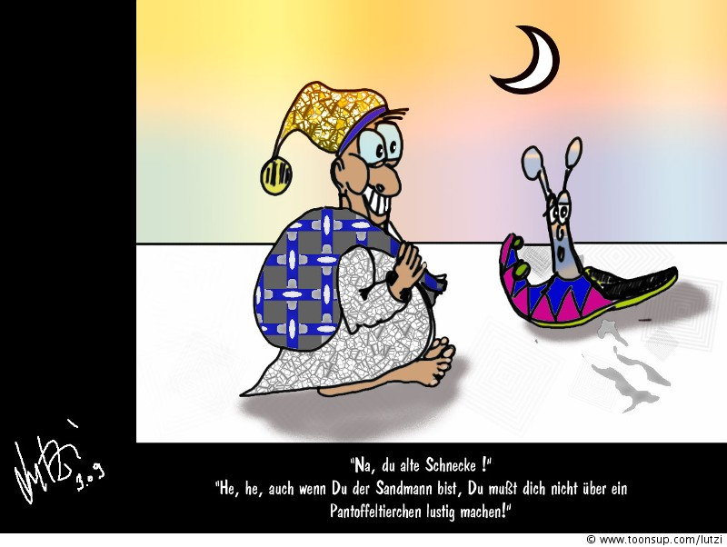 Cartoon: Sandmann 1
