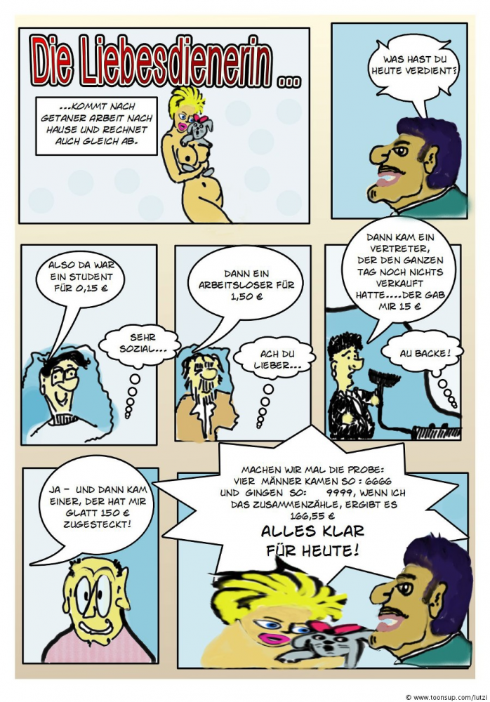 Comic: Liebesdienerin 1