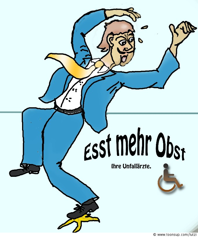 Cartoon: Esst mehr Obst 1