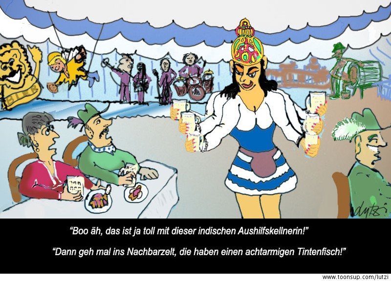 Cartoon: Oktoberfest 2010 1