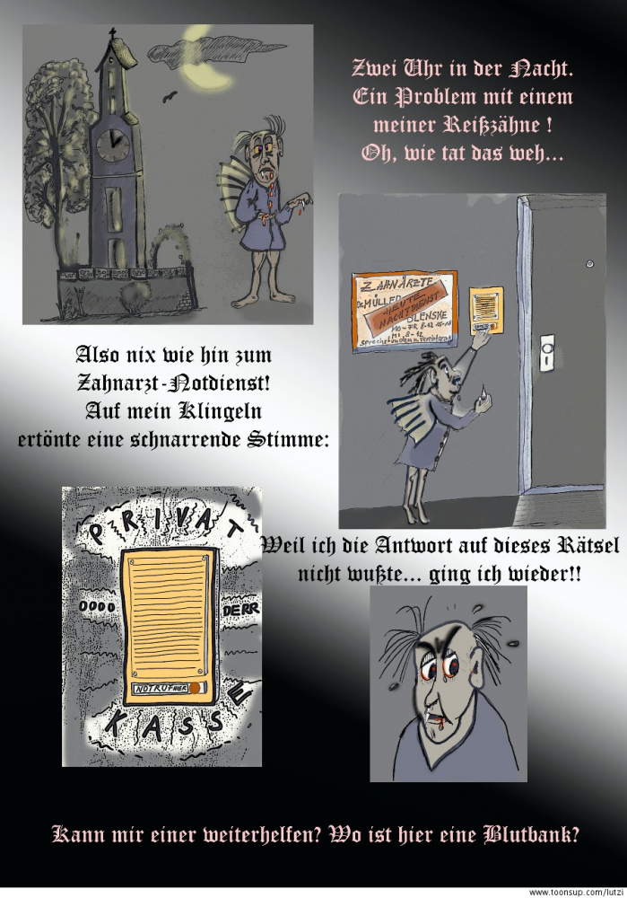 Cartoon: November - Vampirzeit 1