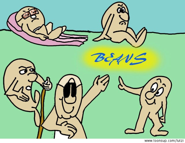 Cartoon: beans 1