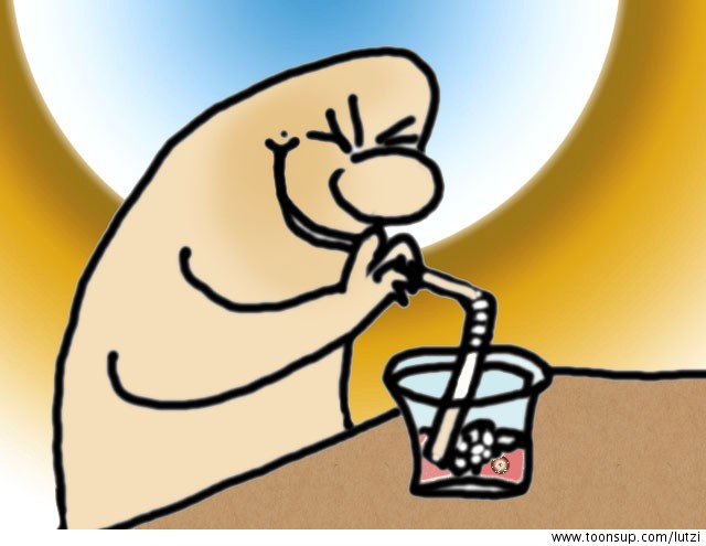 Cartoon: have a drink 1