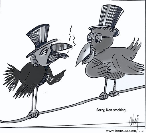 Cartoon: Non smoking 1
