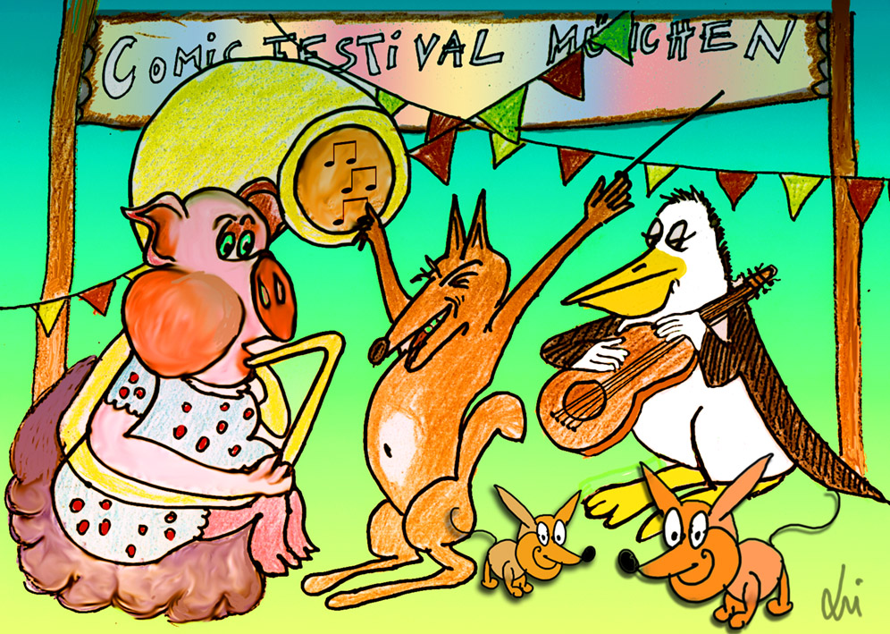 Illustration: Comicfestival 2013 München 1