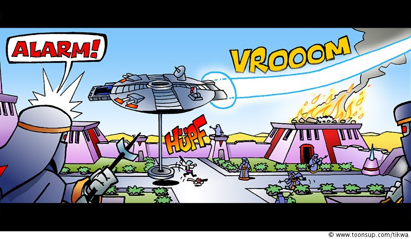 Comic: SPACE RAT 'Cosmic Baby' 5