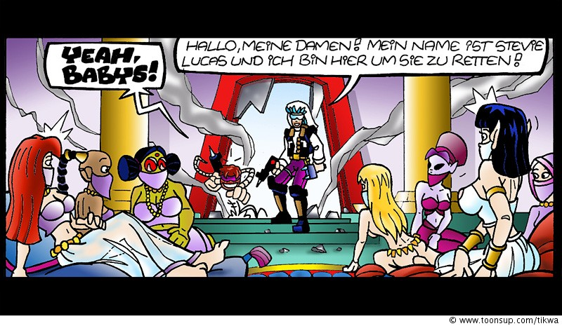 Comic: SPACE RAT 'Cosmic Baby' 8