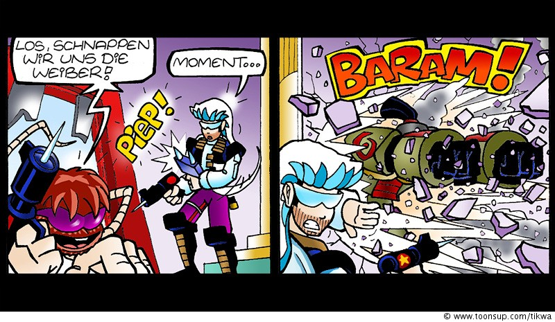 Comic: SPACE RAT 'Cosmic Baby' 9