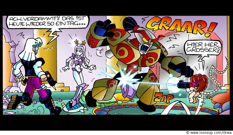 Comic: SPACE RAT 'Cosmic Baby' 15