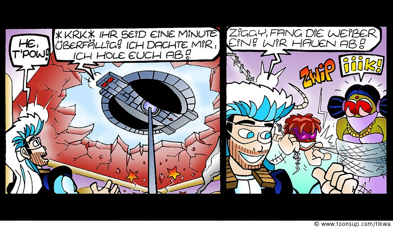 Comic: SPACE RAT 'Cosmic Baby' 35