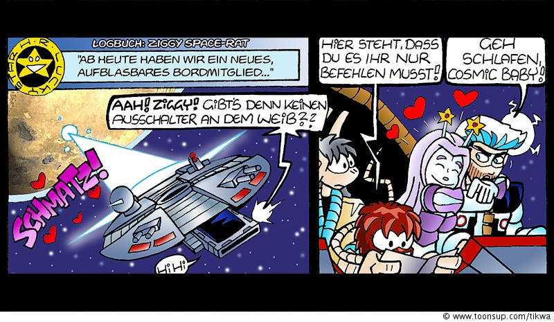 Comic: SPACE RAT 'Cosmic Baby' 36