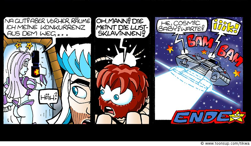 Comic: SPACE RAT 'Cosmic Baby' 37