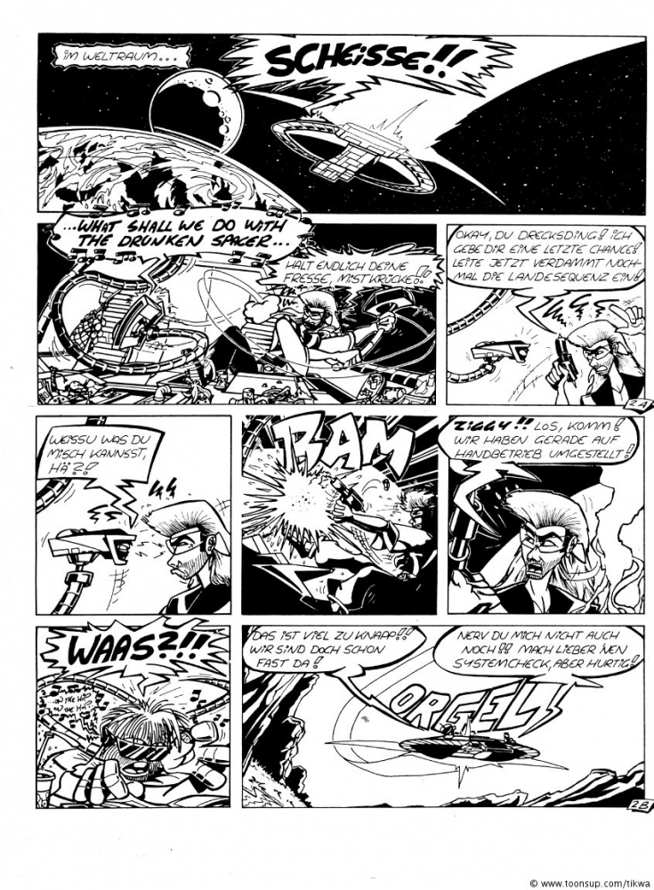 Comic: SPACE-RAT 'DIE MISSION' 01 3