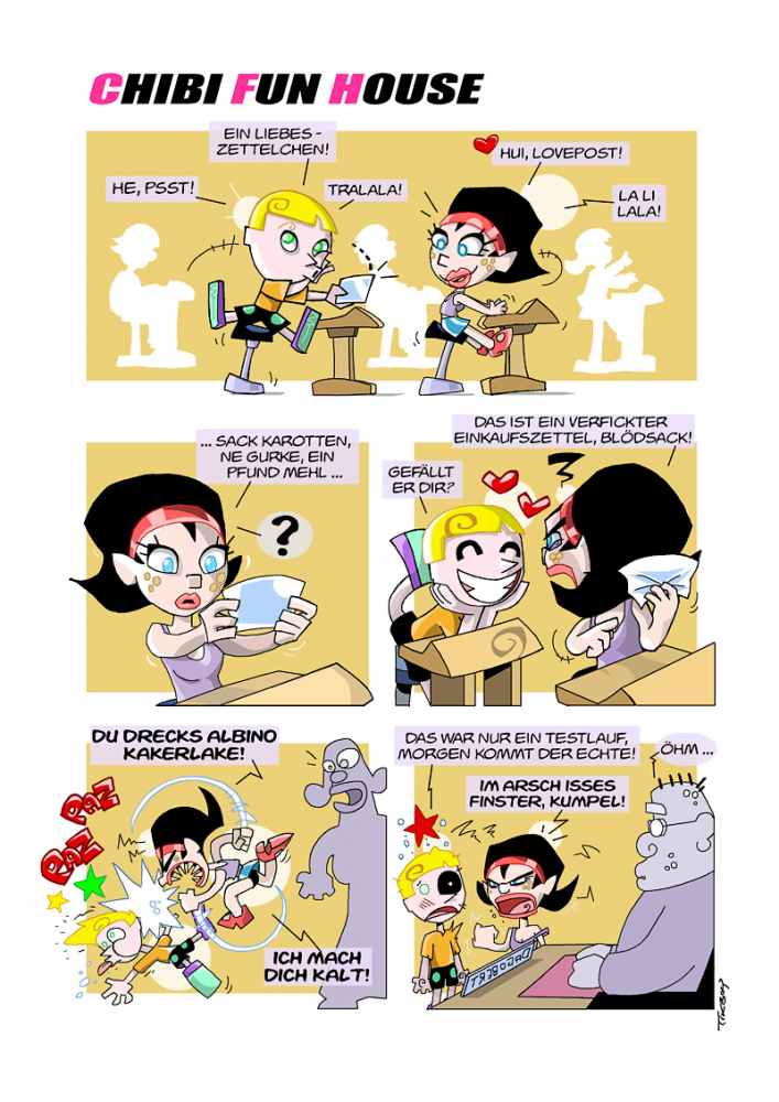 Comic: CHIBI FUNHOUSE 1O1 1