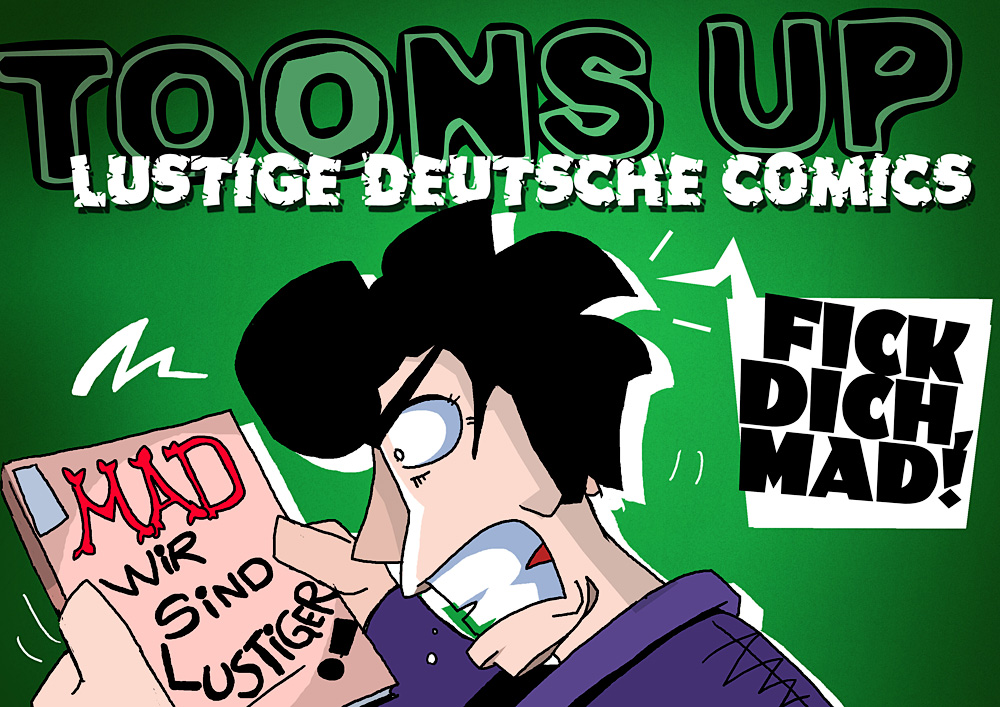 Concept Art / Character Design: TOONS UP - Das PDF Magazin 1