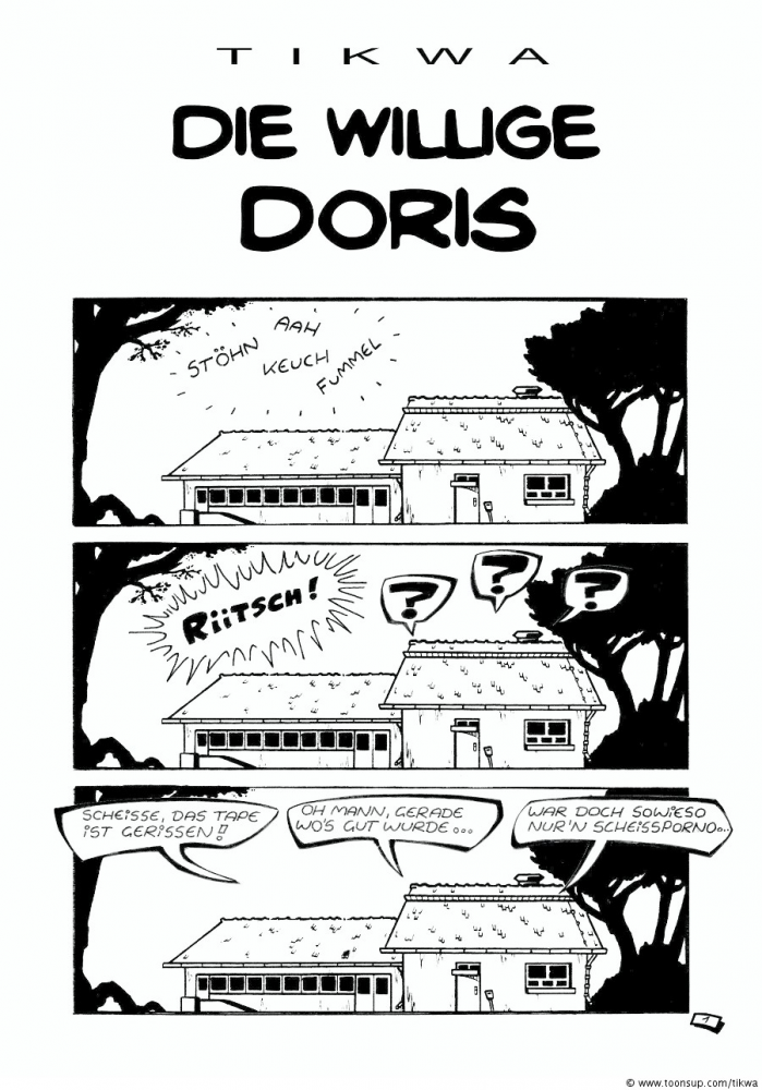 Comic: Die willige Doris 1
